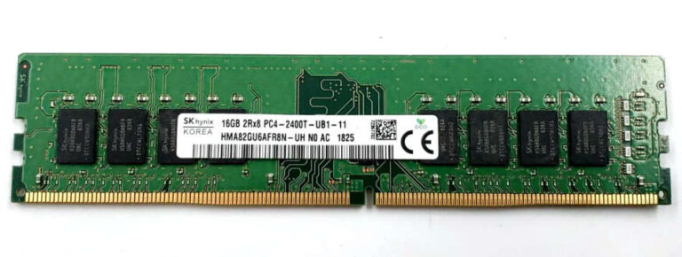 Barrette mémoire RAM 16 Go DDR4 2400 MHz DIMM pour PC de bureau