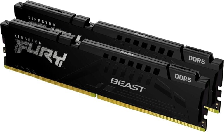 Kit mémoire Kingston FURY Beast 32 Go 2x16 Go DDR5 6000 MHz CL30 noir – view 2