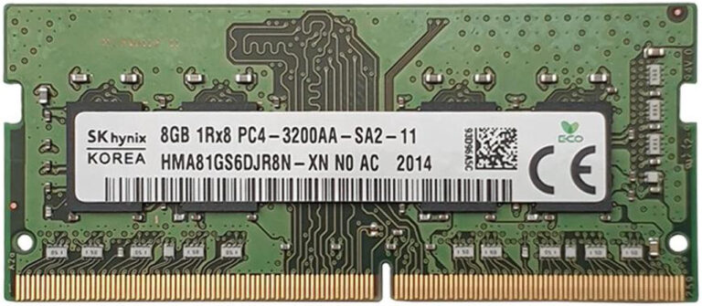 Barrette mémoire SK hynix 8 Go DDR4 3200 MHz SO-DIMM pour PC portable