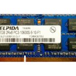 Barrette mémoire Elpida 2 Go DDR3 1333 MHz SO-DIMM
