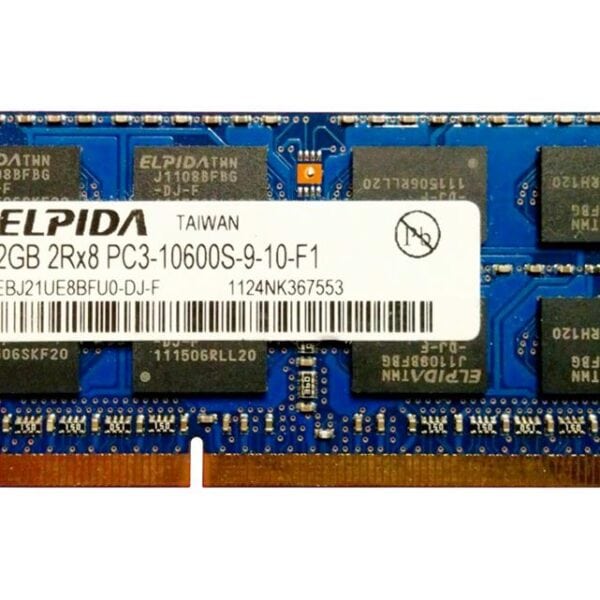 Barrette mémoire Elpida 2 Go DDR3 1333 MHz SO-DIMM