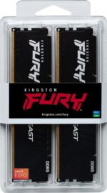 Kit mémoire Kingston FURY Beast 32 Go 2x16 Go DDR5 6000 MHz CL30 noir