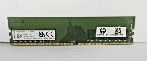 Barrette mémoire RAM 16 Go DDR4 3200 MHz DIMM pour PC de bureau